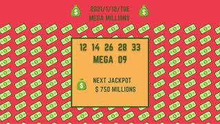 Mega Millions Winning Numbers 01/12/2021 $ Lucky 7 $ Songs