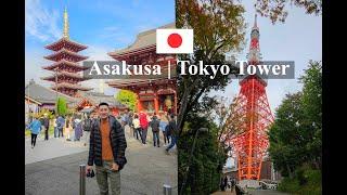 Japan Trip #3 | Exploring Tokyo's Iconic Landmarks: Senso-ji Temple, Imperial Palace & Tokyo Tower
