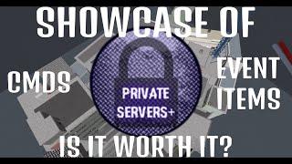 Roblox Criminality Private Servers + Showcase