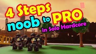 TDS SOLO HC Hardcore Beginner to PRO - Tower Defense Simulator Roblox