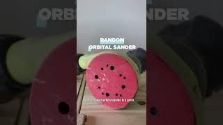 Random Orbital Sander For Beginners