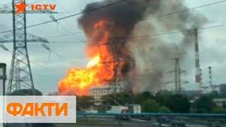 Пожар на Северной ТЭЦ в Москве - 11 пострадавших