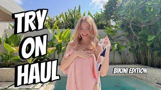 [4k] Try On Haul | Micro Bikini | Thongs, Beachwear #bikini #tryon