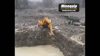 Minequip Mobile Gold Mining Trommel Wash Plant