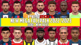 PES 2017 | MEGA FACEPACK 2022\2023 AIO | 1500+ FACES NO REAL EYES