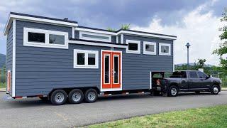 The coziest gooseneck tiny homes from Tiny House Chattanooga.