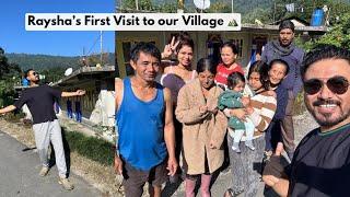 Raysha’s First Visit to our Village | Nani’s House  #westbengal