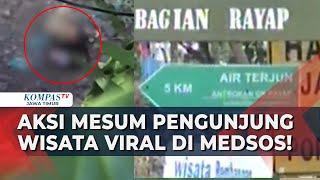 Viral! Video Mesum Pengunjung Wisata Air Terjun Rayap di Jember Resahkan Warga