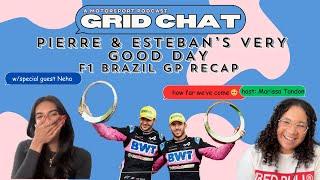 Pierre & Esteban's Very Good Day: F1 Brazil Race Recap | Grid Chat with Marissa Tandon Podcast