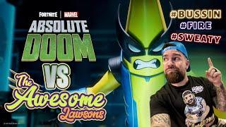 Fortnite Absolute Doom vs The Awesome Lawsons: DAD BATTLE SHOWDOWN