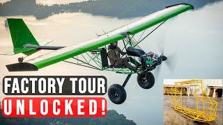 They Let Us In! Ruckus Aircraft Exclusive Factory Tour