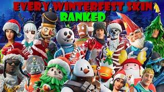 Every Winterfest Skin in Fortnite RANKED