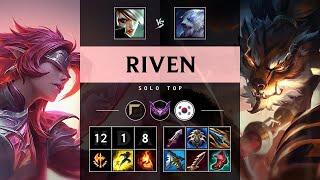 Riven Top vs Volibear: Legendary - KR Master Patch 14.19