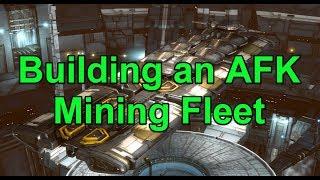 Building an AFK Mining Fleet - EVE Online Live