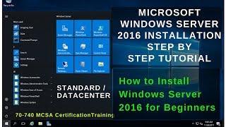 Install Windows Server 2016 - How to Install Windows Server 2016 On VMWare Workstation