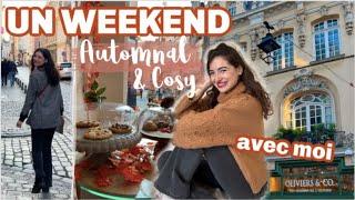 UN WEEKEND D'AUTOMNE COZY AVEC MOI  café, study, cleaning, shopping