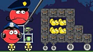 Красный Шарик - RED BALL 4 - в игре BAD PIGGIES - Плохие Свинки !   от Спуди !