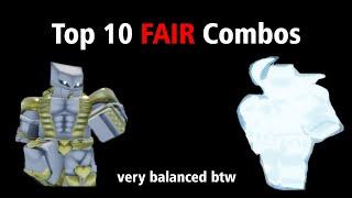 [YBA] Top 10 Fair Combos