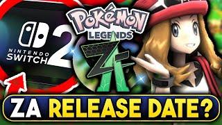 POKEMON NEWS! LEAKER GIVES LEGENDS Z-A RELEASE DATE DETAILS! HUGE SWITCH 2 RUMORS & MORE!