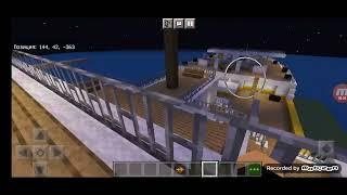 Титаник в майнкрафте крушение познаватель Артём #minecraft # games