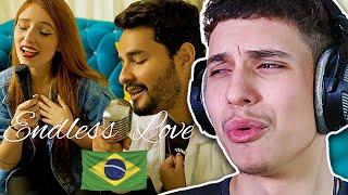 WOW! Rapper Reacts to Endless Love - Gabriel Henrique Ft. Jade Salles (Cover Mariah Carey, Vandross)