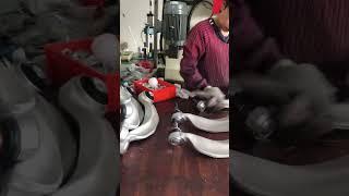 Control arm assembly process