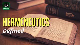 What is Hermeneutics?