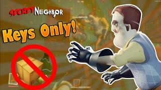 Keys Only Challenge! | Secret Neighbor