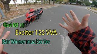 Exciter 155 VVA Quá Mạnh ! HONDA WINNER Phải Nâng Cấp Gấp Thôi