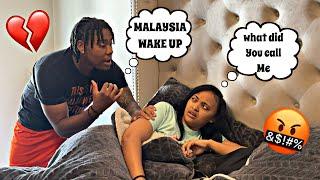 Waking My Gf Up Calling Her Malaysia! *Bad Idea*