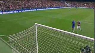 John Motson - "OH BALLACK" - chelsea 2 - 0 Aston villa 05/10/08 - funny