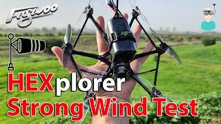 Flywoo Hexplorer Extreme Strong Wind Endurance Test