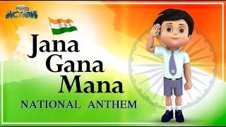 Jana Gana Mana: Indian National Anthem with Vir the Robot Boy | WowKidz Action