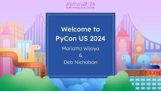 Welcome to PyCon US 2024