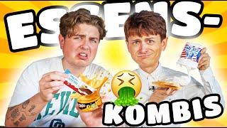 Wir testen EURE ekligen ESSENS-KOMBINATIONEN + mit Smiley