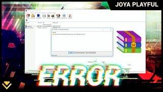 Solución al Descomprimir Winrar - error de diagnóstico | By JOYA 2021