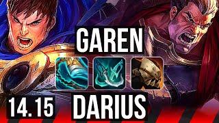 GAREN vs DARIUS (TOP) | 7 solo kills | EUW Master | 14.15