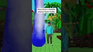 How Grow a Garden players treat noobs: