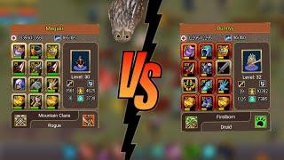 Warspear Online - Pro Arena Rogue vs Pro Druid with new gear