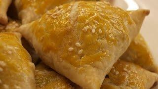 Homemade Samosa (Minced meat-stuffed pies)  English subtitles