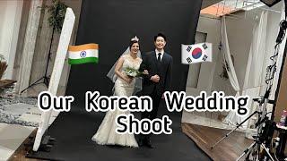 Our Korean Wedding shoot | Indian Korean Couple | mylovefromkorea