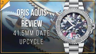 Oris Aquis Date Upcycle 41.5mm Review | Unique Eco-Friendly Dive Watch from Oris