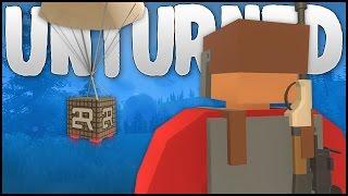 AIRDROPS & PVP! (Unturned Rust Mod)