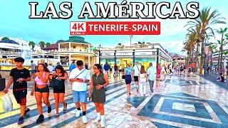 TENERIFE - LAS AMÉRICAS | Evening Atmosphere on the Golden Mile  4K Walk ● October 2024