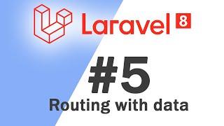 #05 Laravel 8 PHP Framework Basics | Routing with data | Quick programming tutorial