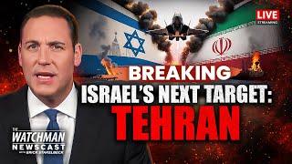 Israel Vows “Tehran Will BURN” if More Missiles Fall; Iran War ESCALATES | Watchman Newscast LIVE