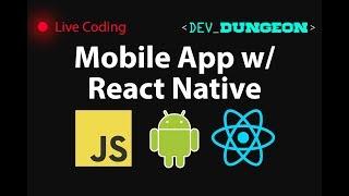 Live Coding: Mobile App w/ React Native (GPS bookmarker)