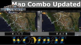 ATS 1.33 - Map combo updated, including US Expansions, paid versions of Mexico maps and then some