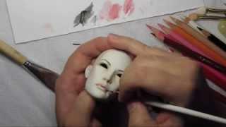 Make-up BJD Liv Tyler Мейкап БЖД куклы Лив Тайлер