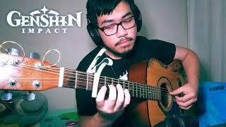 Genshin Impact - Lone Sojourner Acoustic Guitar Cover (Yamaha FX310)